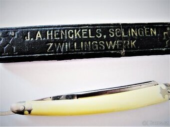 Břitva J.A.HENKELS, SOLINGEN ZWILINGS WERK - 1