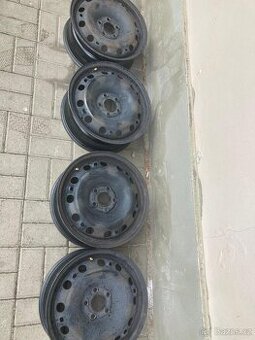 Plechové disky 15 6J x 15"" ET43 (Fabia I,II, Roomster)