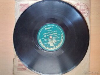 STARÁ GRAMOFONOVÁ DESKA GRAMOPHONE CONCERT RECORD KLEMPÍŘ - - 1