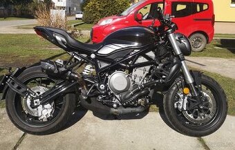 Vyměním zánovní Benelli 752S, 650km za dodávku.