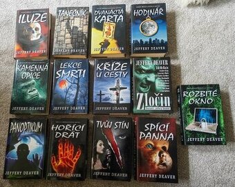 13 ks knih od Jeffery Deaver - 1