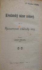 Křesťanský názor světový - 1