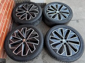 Alu 17" 5x100,škoda Propus zimní 75% SCALA, Kamiq