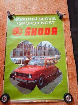 Plakát Škoda