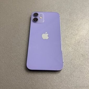 iPhone 12 mini 64GB purple, 12 měsíců záruka