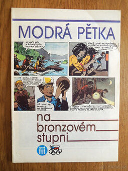 komiks Marko Čermák Modrá pětka 1988 komiksy - 1