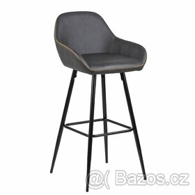 prodám šedou barovou židli
