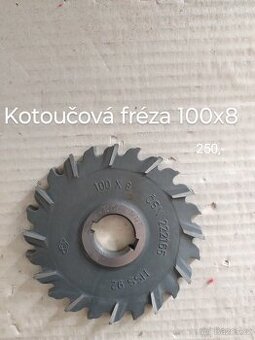 Kotoučová fréza 100x8