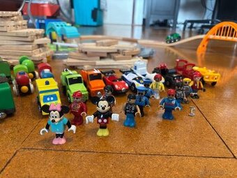 Vláčkodráha Brio + Lidl + Ikea