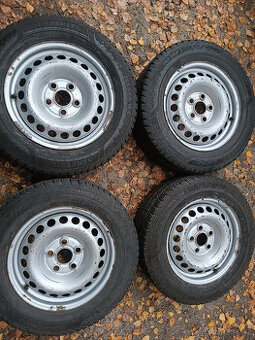 VW T5 T6 - disky 6,5x16 et51 + zimní 205/65/16C