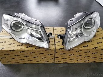 NOVÁ PŘEDNÍ SVĚTLA VW PASSAT B6 / 3C / KOMPLETNÍ / ZASÍLÁME
