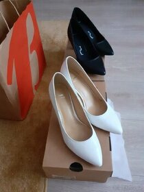 BAŤA Lodičky NOVÉ bílé/černé