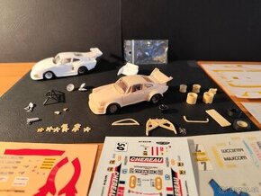 Porsche + dekály 1/43