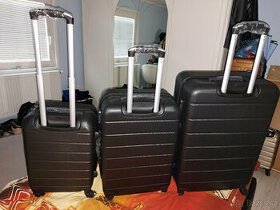 Cestovní PLASTOVÉ ABS kufry/ kufr-Set 3v1 CENA 2249KČ VŠE