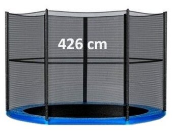 Trampolína - Ochranná síť na trampolínu 426 cm