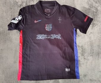 dres Yamal FC Barcelona Cactus Jack by Travis Scott black -