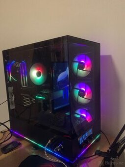 Herní PC + monitor | Ryzen 5 | RTX 5050 | 28 000 Kč