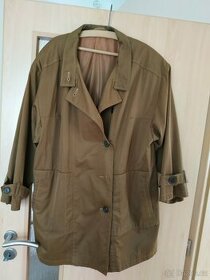 Dámský podzimní kabát, trenckot vel. L - XL
