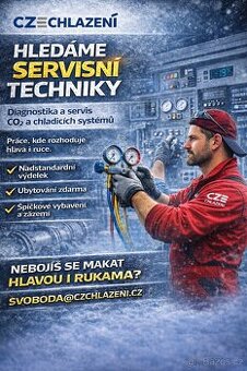 Technik chlazení – hledáme borce do týmu, ne výmluváře