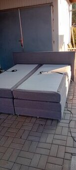 Manželská polohovací postel(elektrická)