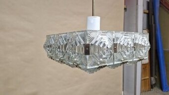 RETRO LUSTR PYRAMIDE (KAM. ŠENOV)-70 LÉTA