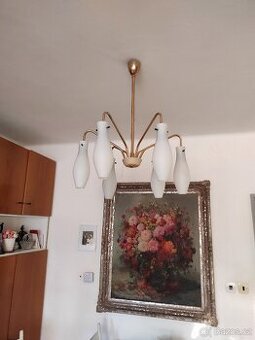 Retro lustr v bruselském stylu