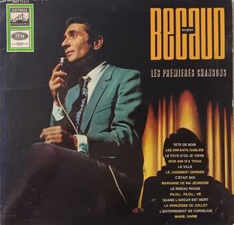 Gilbert BECAUD - Les Premieres Chansons - vinyl LP