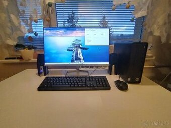 PC set HP Slim | Intel i5 (6 jader) | 16GB RAM | 24" IPS Mo