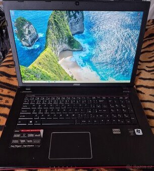 Starší herní notebook MSI GE70