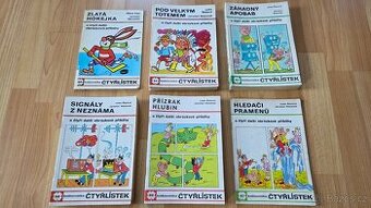 Časopis Čtyřlístek č.20-60 + č. 67, celkem 42 kusů