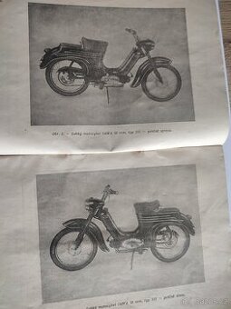 Manuál JAWA 50 typ 555 - technický popis, návod na obsluhu