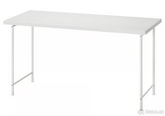 IKEA LAGKAPTEN / SPRAND bílý stůl