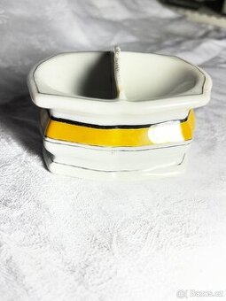 Retro porcelánová solnička – Baranovka, SSSR