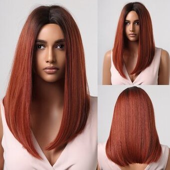 Nové delší červené mikádo s přirozeným odrostem