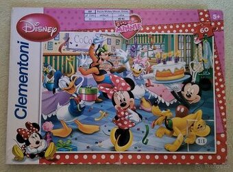 Puzzle 5+, Disney Minnie, Mickey Mouse, Pluto aj.