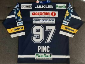 Hokejový dres HC Bílí Tygři Liberec Marek Pinc