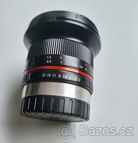 Prodám Samyang 12mm/f2,0 pro Fuji X