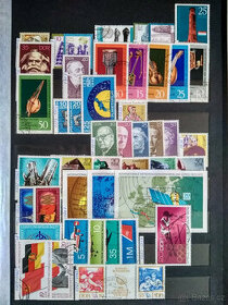 Poštovní známky v albu - německo - 1