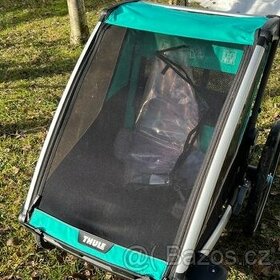 Thule-dětský dvojmístný multifunkční sportovní vozík za kolo