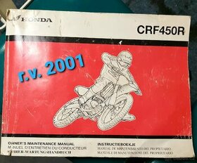 Honda CRF 450R 2001 až 2003