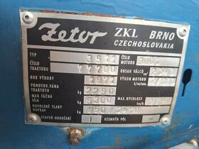 Traktor Zetor 3511