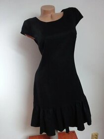 Nové černé elegantní šaty MINT & BERRY, vel. 42 - 1