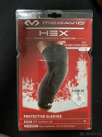 McDavid černý hexpad návleky na kolena s chráničem - 1