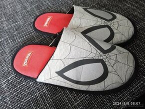 Spiderman papuče 42/43, šedé 42 - 1