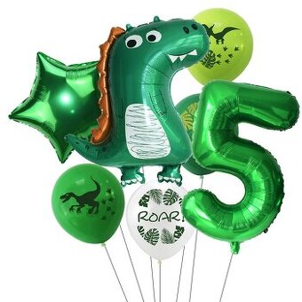 Narozeninové balónky DINO č. 5