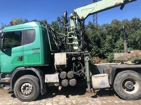 SCANIA pro přepravu dřeva