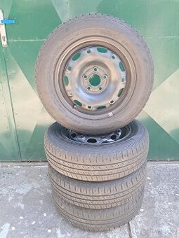 Letní pneu s diskama na Škoda Fabii 1- 165/70/R14