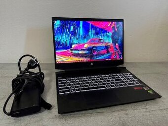 HERNÍ NOTEBOOK HP R5 5600H/16GB RAM/RTX 3050-Ti/500GB SSD