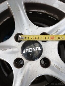 RONAL-prodám 4 ks alu disků letní pneu 185/65/R14