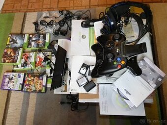 XBOX 360 Elite Kinect Hry HDMI HDD KOMPLETNÍ SESTAVA - 1
